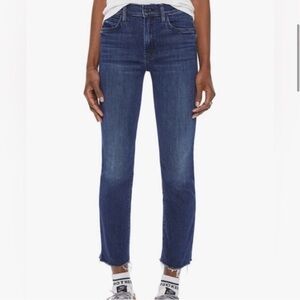 MOTHER rascal ankle snippet Frayed Women's Jeans (26)